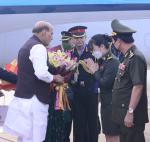 Glimpses of the arrival of Raksha Mantri Shri Rajnath Singh in Siem Reap, Cambodia on November 21, 2022. He will attend the ASEAN Defence Ministers Meeting Plus and India - ASEAN Defence Ministers meeting during the visit.