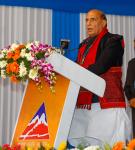 रक्षा मंत्री ने अरुणाचल प्रदेश में 28 बीआरओ अवसंरचना परियोजनाएं राष्ट्र को समर्पित की