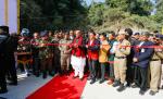 रक्षा मंत्री ने अरुणाचल प्रदेश में बीआरओ की 28 अवसंरचना परियोजनाएं राष्ट्र की समर्पित की