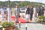 Glimpses of Raksha Mantri Shri Rajnath Singh’s visit to Andaman & Nicobar Command, the only operational joint services command of the country in Port Blair on January 05, 2023.