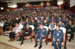 Glimpses of 7th Armed Forces Veterans’ Day event organised in New Delhi on January 14, 2023. Seen are Chief of the Air Staff Air Chief Marshal VR Chaudhari, Chief of the Naval Staff Admiral R Hari Kumar, Chief of the Army Staff General Manoj Pande, Secretary (Ex-Servicemen Welfare) Shri Vijoy Kumar Singh and Chief of Integrated Defence Staff to the Chairman, Chiefs of Staff Committee (CISC) Air Marshal BR Krishna.