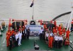 आईसीजी प्रदूषण नियंत्रण पोत 'समुद्र प्रहरी' ने बैंकॉक में ख्लोंग तोईबंदरगाह पर थाई अधिकारियों के साथ प्रदूषण प्रतिक्रिया तालिका-शीर्ष अभ्यास किया