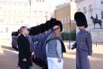 Raksha Mantri Shri Rajnath Singh inspecting the Guard of Honour ahead of his bilateral meeting with UK Defence Minister Mr Grant Shapps in London on January 09, 2024.