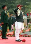 Glimpses of Raksha Mantri Shri Rajnath Singh’s visit to NCC Republic Day Camp at Delhi Cantt. on January 20, 2024.