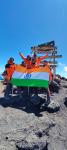 MoD’s Divyangjan Expedition Team unfurls the largest national flag atop Uhuru Summit of Mt. Kilimanjaro, the highest peak of Africa