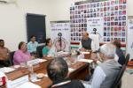 Raksha Mantri Shri Rajnath Singh virtually addressing an event ‘Shaheedon ko Salaam’ organised by an NGO ‘Maruti Veer Jawan Trust’ in New Delhi on October 16, 2022.
