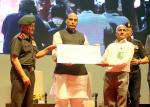 Glimpses of ‘Maa Bharati Ke Sapoot’ website launch event was graced by Raksha Mantri Shri Rajnath Singh at the National War Memorial complex in New Delhi on October 14, 2022.