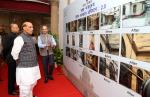 Raksha Mantri Shri Rajnath Singh reviewing the cleanliness activities being carried out by Ministry of Defence, as part of Special Swachhta Campaign 2.0, in New Delhi on October 31, 2022. Also seen is Defence Secretary Dr Ajay Kumar.