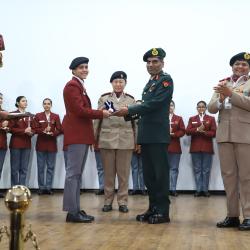 Lamp Lighting Ceremony of 10th batch of BSc (H) Nursing students of College of Nursing held at Army Hospital (R&R), Delhi Cantt.